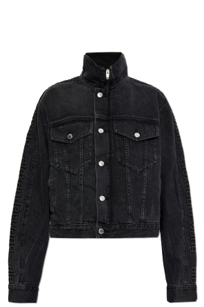 ジャケット・アウター BALENCIAGA 2017 BLACK DENIM JACKET Balenciaga デニムジャケット | ブラック | FARFETCH JP